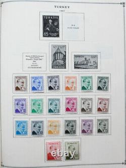 World Starter Collection De Timbres Des Années 1950 Dans Deux Albums Internationaux Scott