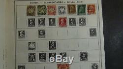 Ww Collection De Timbre Harris Album Avec 2.400 Voyageurs Ou Si Les Timbres