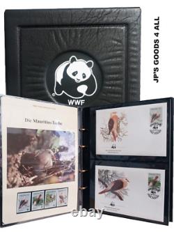 Wwf World Wildlife Fund Animal Timbre Collection Vintage 1983 Album Noir