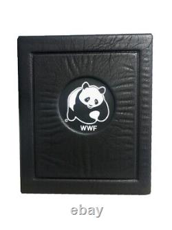 Wwf World Wildlife Fund Animal Timbre Collection Vintage 1983 Album Noir