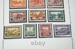 Yougoslavie 1918-1941 Collection de plus de 580 timbres neufs et oblitérés conservés dans un album