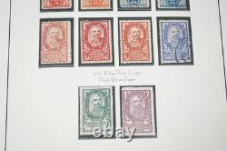 Yougoslavie 1918-1941 Collection de plus de 580 timbres neufs et oblitérés conservés dans un album
