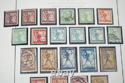 Yougoslavie 1918-1941 Collection de plus de 580 timbres neufs et oblitérés conservés dans un album