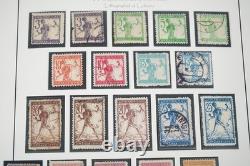 Yougoslavie 1918-1941 Collection de plus de 580 timbres neufs et oblitérés conservés dans un album
