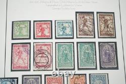 Yougoslavie 1918-1941 Collection de plus de 580 timbres neufs et oblitérés conservés dans un album