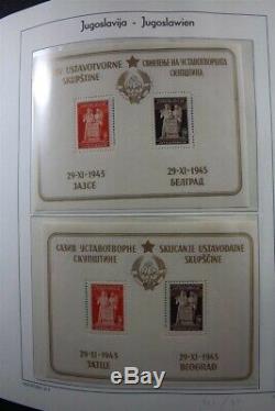 Yougoslavie Mnh 1944-1979 Collection De Timbres D'album Du Phare